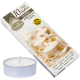 Lumânări pastilă neparfumate, 10 buc/pac, timp de ardere 4 ore